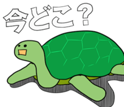 Late rabbits sticker #15857988