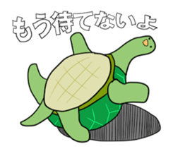 Late rabbits sticker #15857990