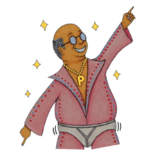 PANTS OJISAN sticker #15858036