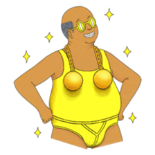 PANTS OJISAN sticker #15858037