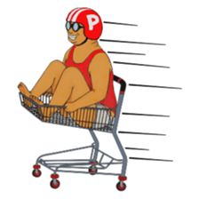 PANTS OJISAN sticker #15858040