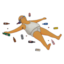 PANTS OJISAN sticker #15858044