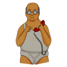 PANTS OJISAN sticker #15858057