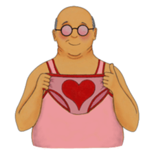 PANTS OJISAN sticker #15858058