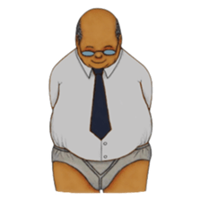 PANTS OJISAN sticker #15858059