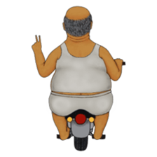 PANTS OJISAN sticker #15858060