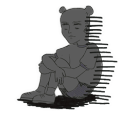 sweet moment of "Dango-man" sticker #15858221