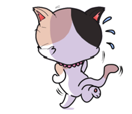 mikeneko nokopin sticker #15858258