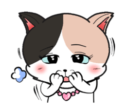 mikeneko nokopin sticker #15858262