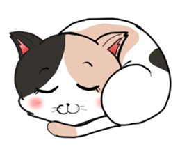 mikeneko nokopin sticker #15858263