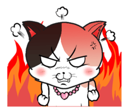 mikeneko nokopin sticker #15858267