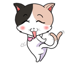 mikeneko nokopin sticker #15858272