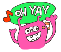 Cat and Aliens sticker #15858608