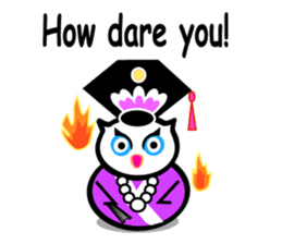 GUGU the owl princess sticker #15858681