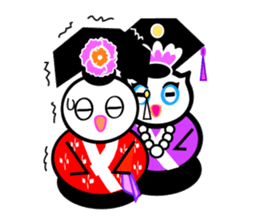 GUGU the owl princess sticker #15858691