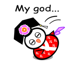 GUGU the owl princess sticker #15858703