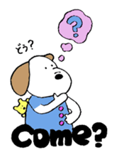 Small italian dog sticker #15858808