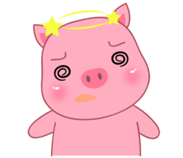 Son Pink Pig sticker(eng) sticker #15858981