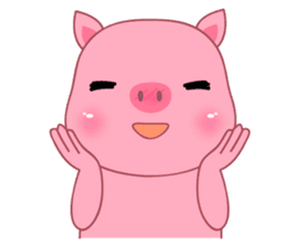 Son Pink Pig sticker(eng) sticker #15858993