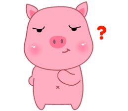 Son Pink Pig sticker(eng) sticker #15858994
