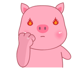 Son Pink Pig sticker(eng) sticker #15858999