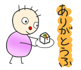 Round shape sticker #15859048