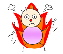 Round shape sticker #15859053