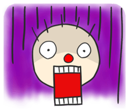 Round shape sticker #15859068