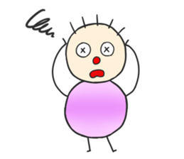 Round shape sticker #15859069