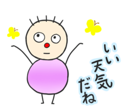 Round shape sticker #15859072