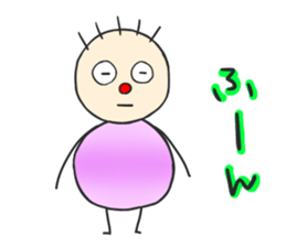 Round shape sticker #15859078