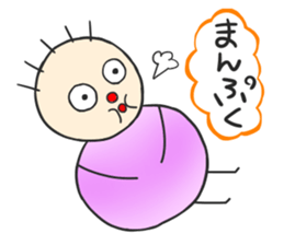 Round shape sticker #15859081