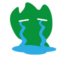 leaf sticker sticker #15859286