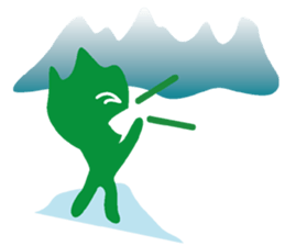 leaf sticker sticker #15859293