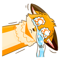 Fox on the left side! sticker #15859341