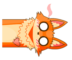 Fox on the left side! sticker #15859353