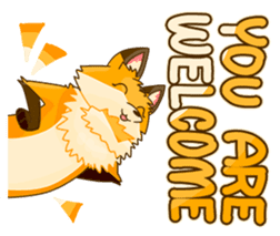 Fox on the left side! sticker #15859354