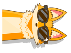 Fox on the left side! sticker #15859355