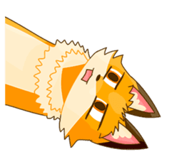 Fox on the left side! sticker #15859359