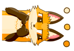 Fox on the left side! sticker #15859360