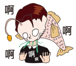Mr.Anglerfish sticker #15859455