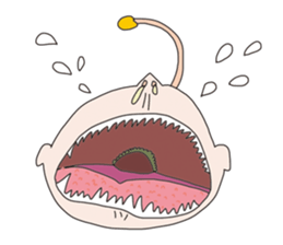 Mr.Anglerfish sticker #15859462