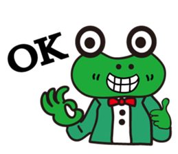 Honest frog Jake sticker #15859932