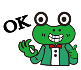 Honest frog Jake sticker #15859932