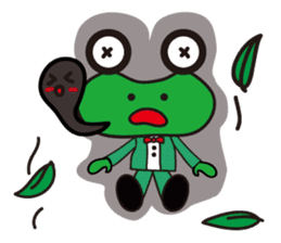 Honest frog Jake sticker #15859943