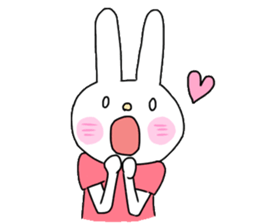 love love rabbit (men) sticker #15859946