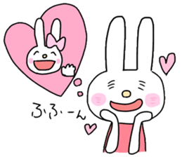 love love rabbit (men) sticker #15859966