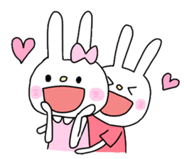 love love rabbit (men) sticker #15859968