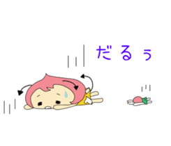 Small devil momotan and mi-tan sticker #15860357