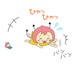 Small devil momotan and mi-tan sticker #15860361